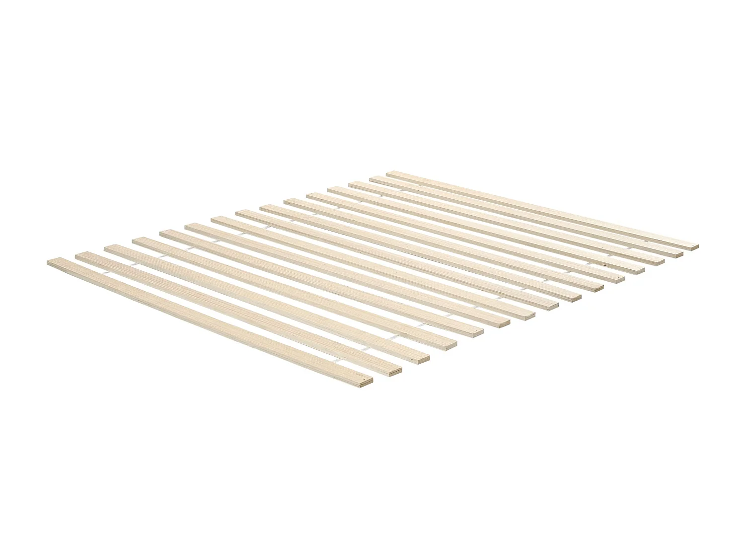 Bett mit Lattenrost Kiefernholz GONFARON 180 x 200 cm Hellbraun