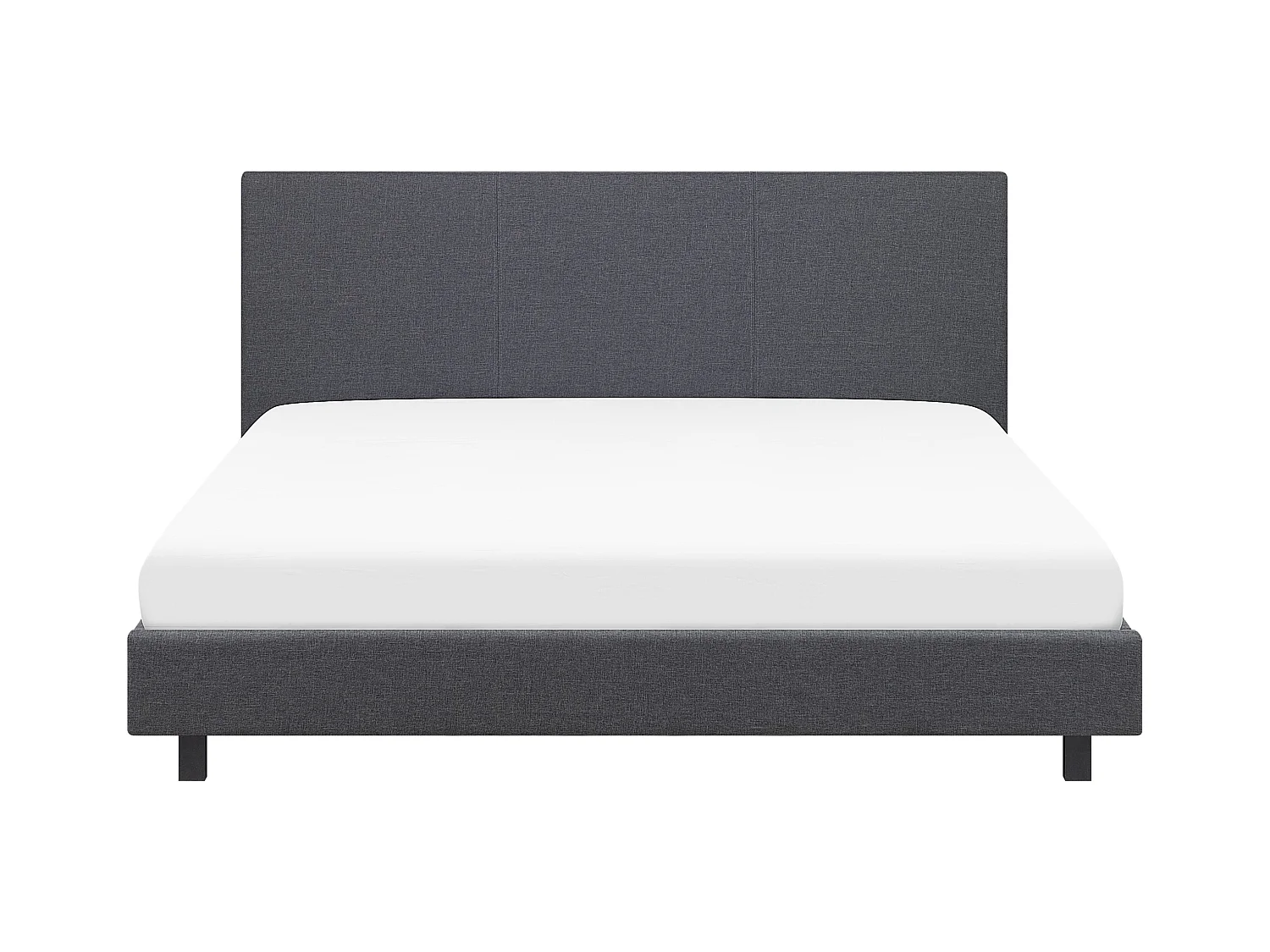 Wasserbett Stoff ALBI 160 x 200 cm Grau