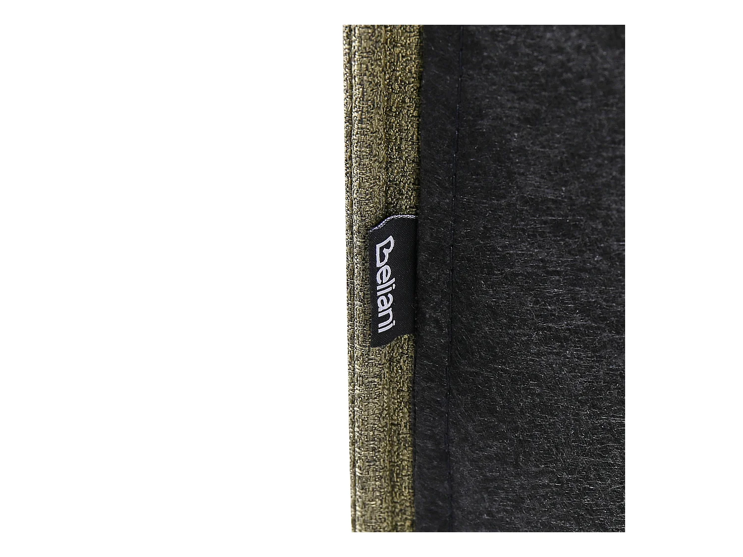 Bett mit Lattenrost Stoff LINARDS 160 x 200 cm Grün