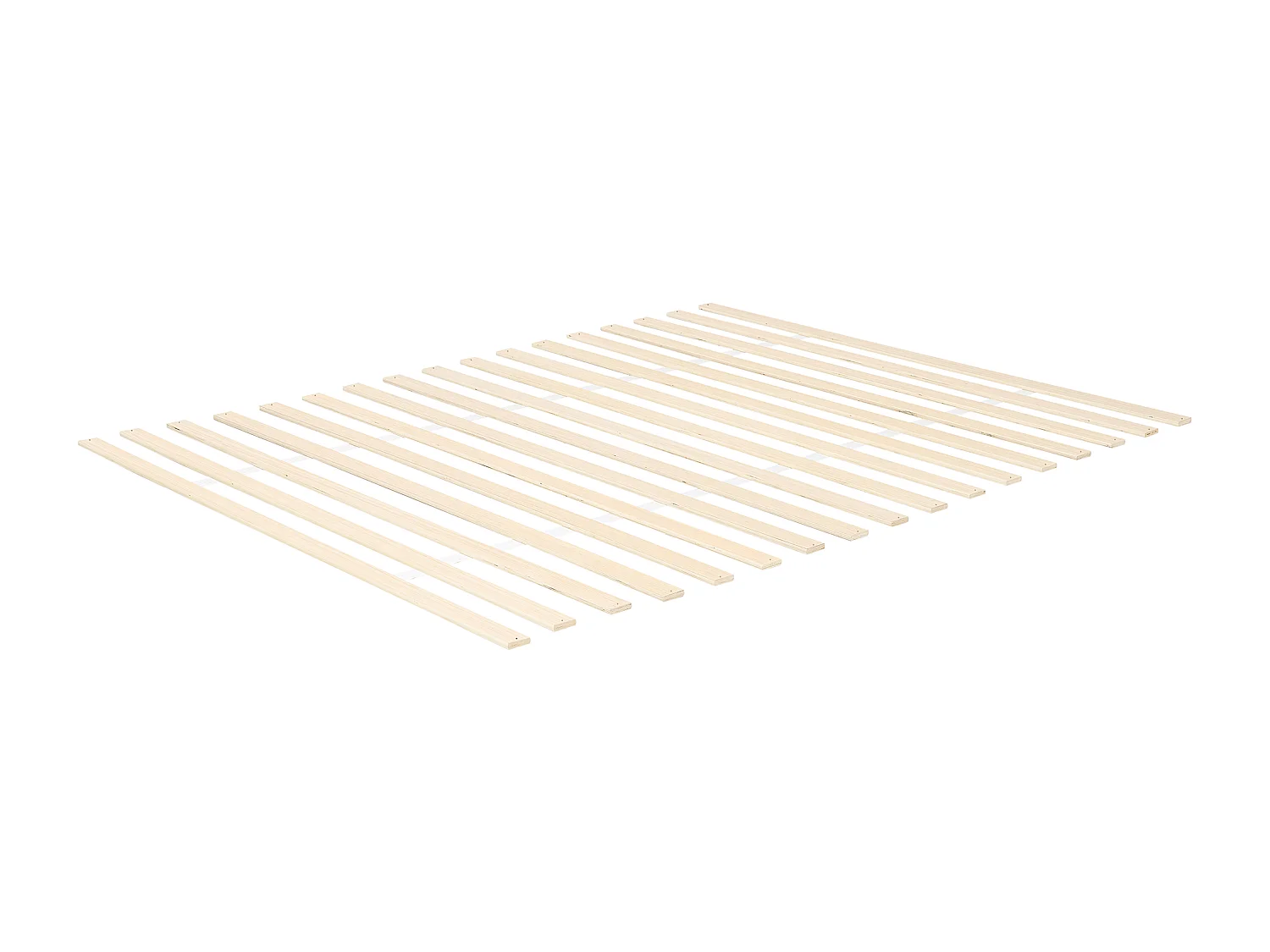 Bed WIZERNES 160 x 200 cm Licht eikenhout