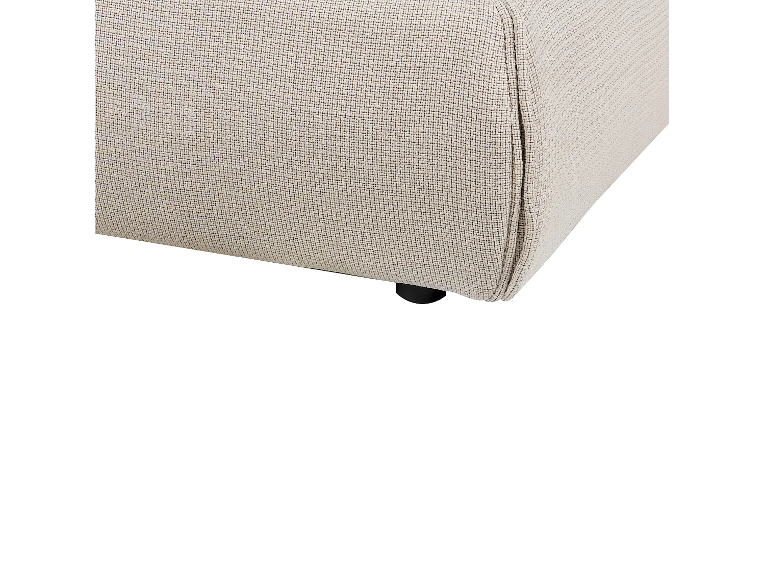 Lit à eau Tissu VINAY 160 x 200 cm Beige