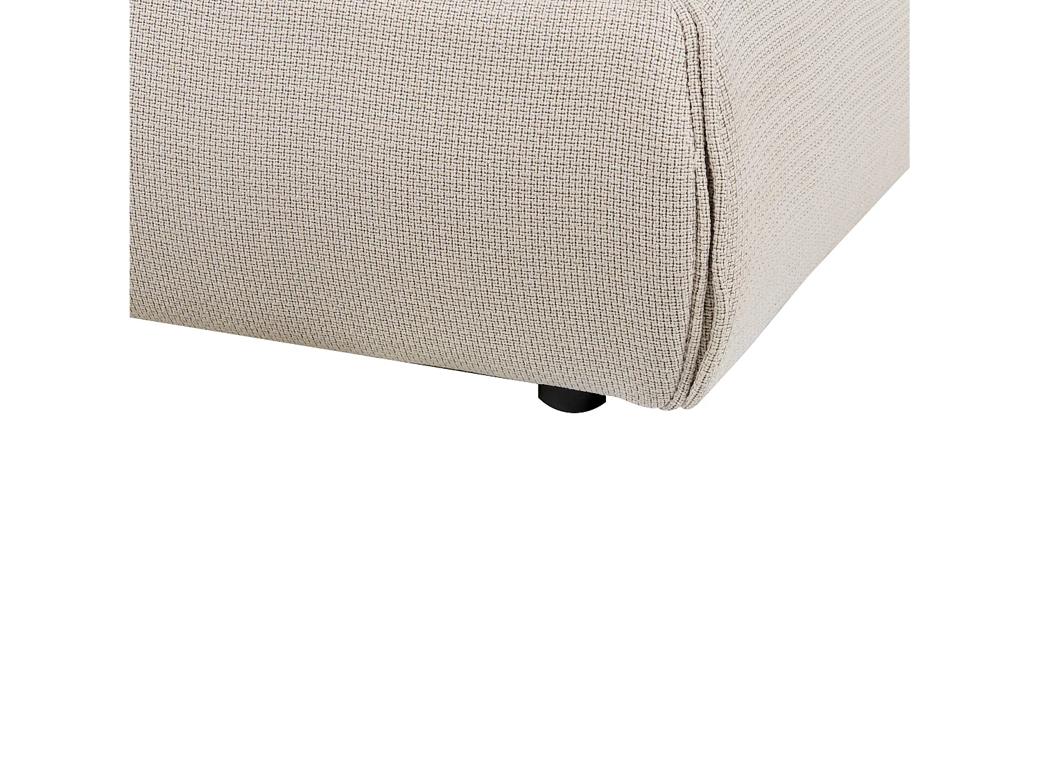 Cama de água Tecido VINAY 160 x 200 cm Creme