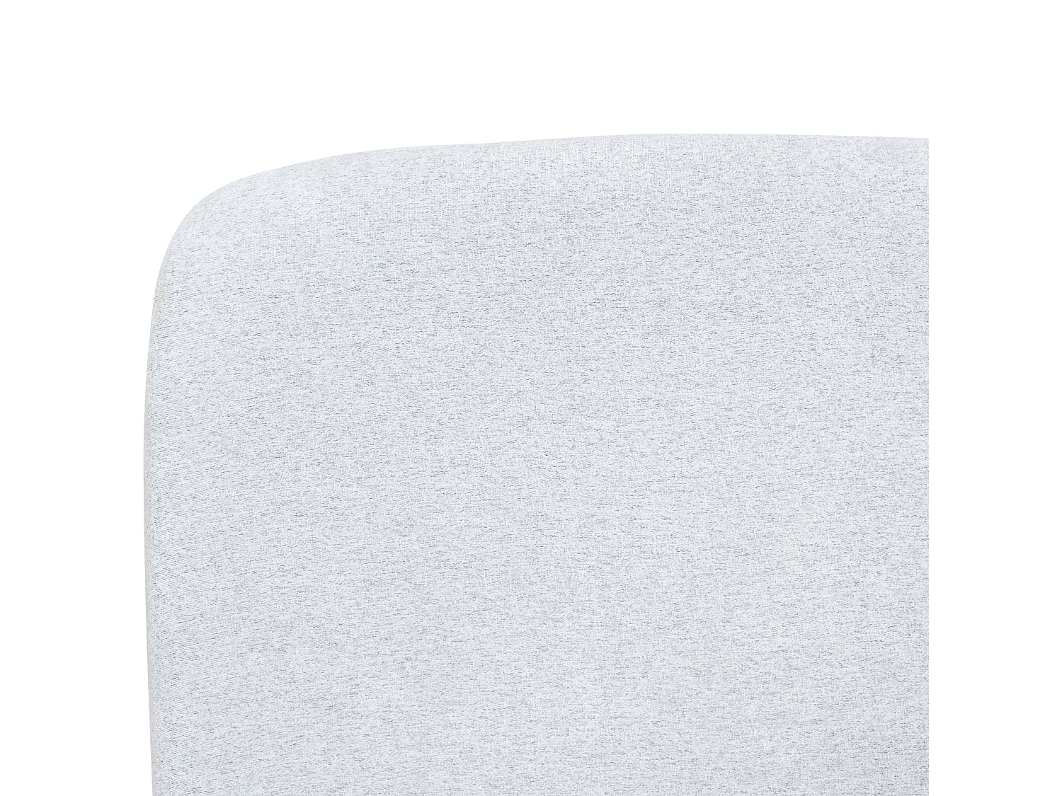 Lit ottoman Tissu BLAGNAC 180 x 200 cm Gris clair