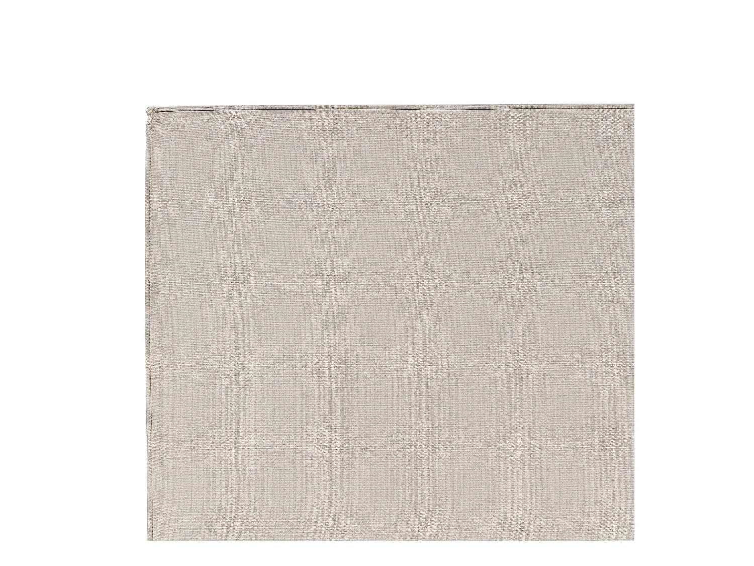 Lit ottoman Tissu MOISSAC 180 x 200 cm Beige