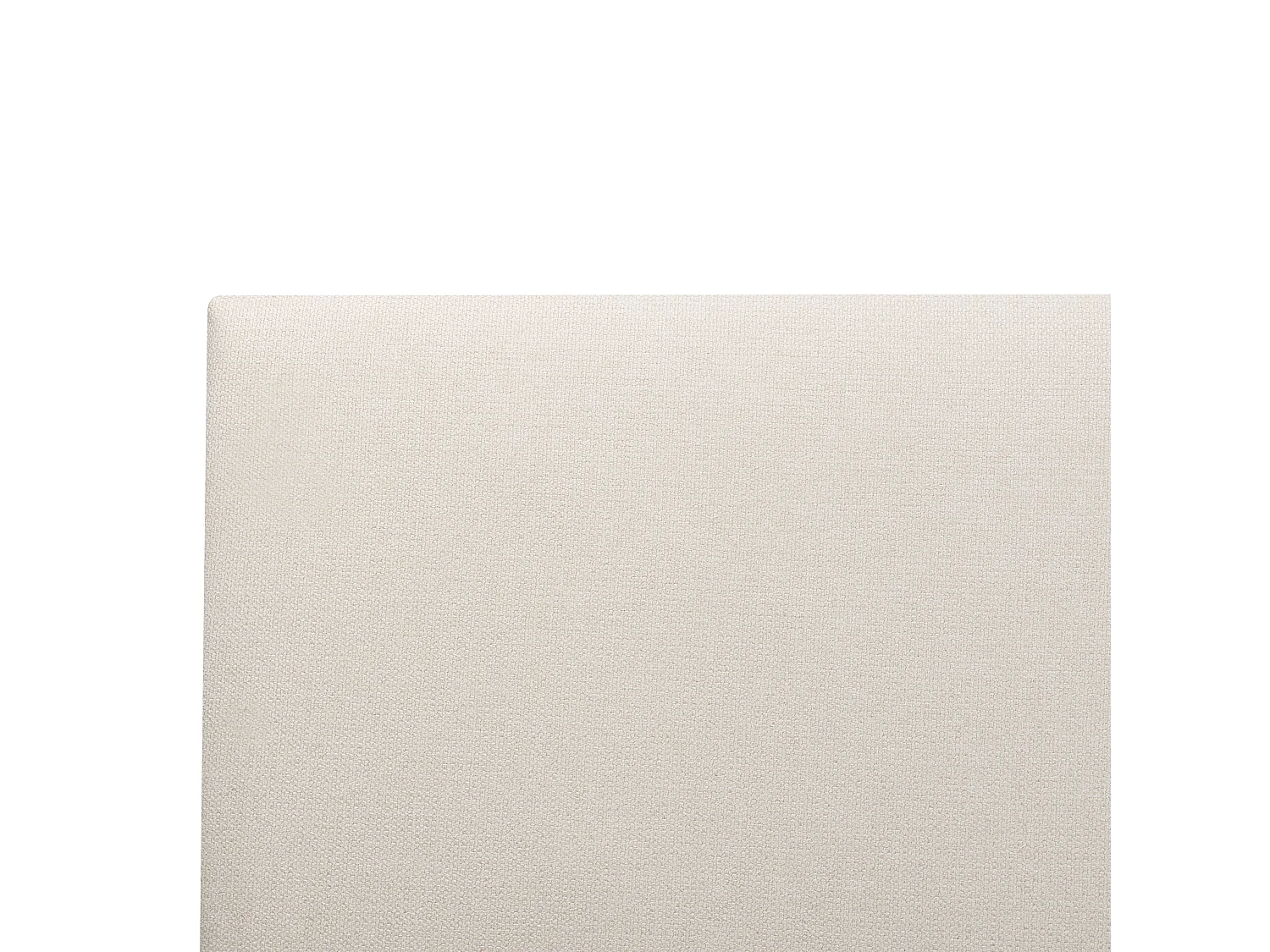 Lit ottoman Tissu CAMPAGNE 180 x 200 cm Beige clair