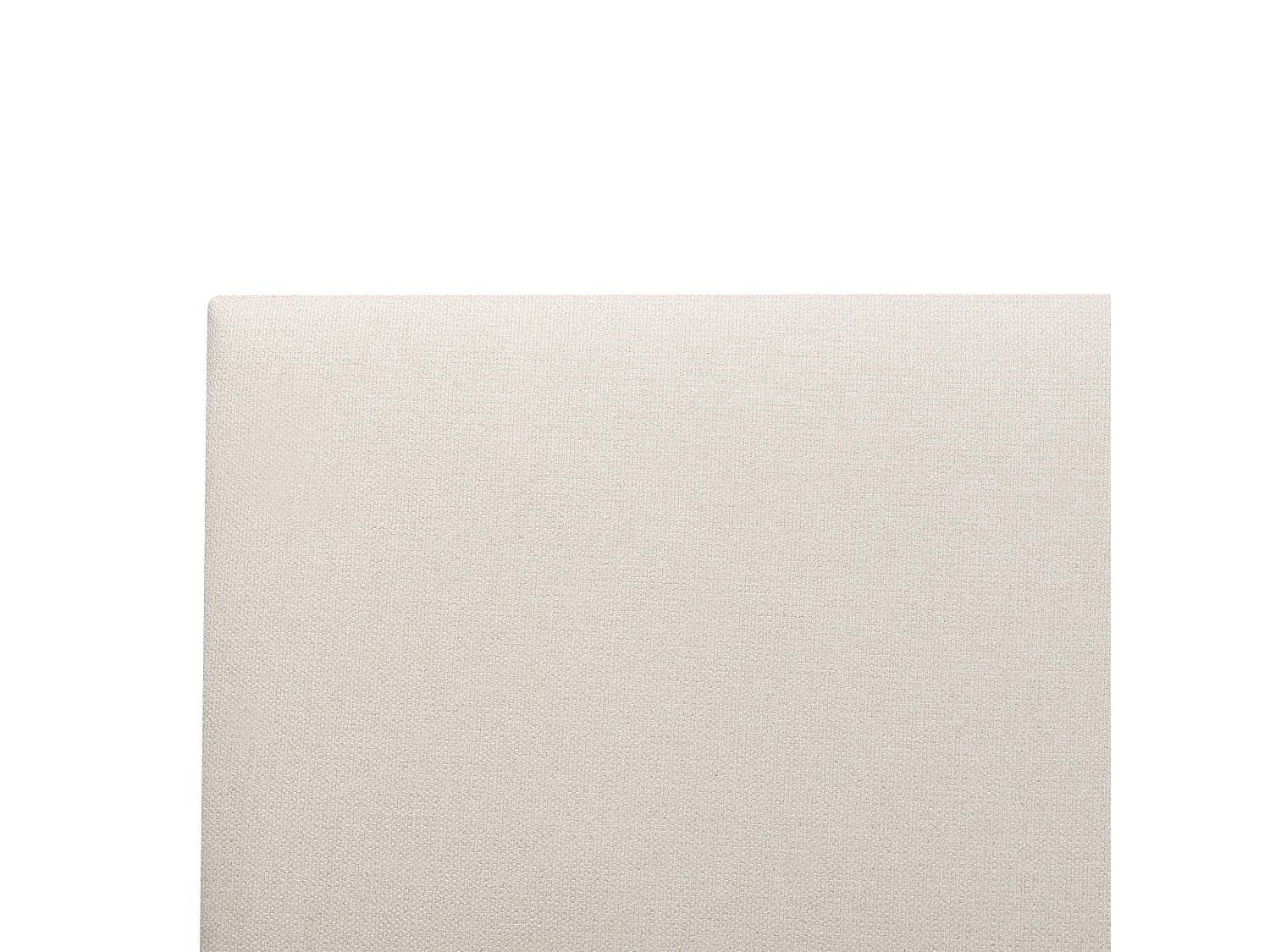 Letto contenitore Tessuto CAMPAGNE 180 x 200 cm Beige chiaro