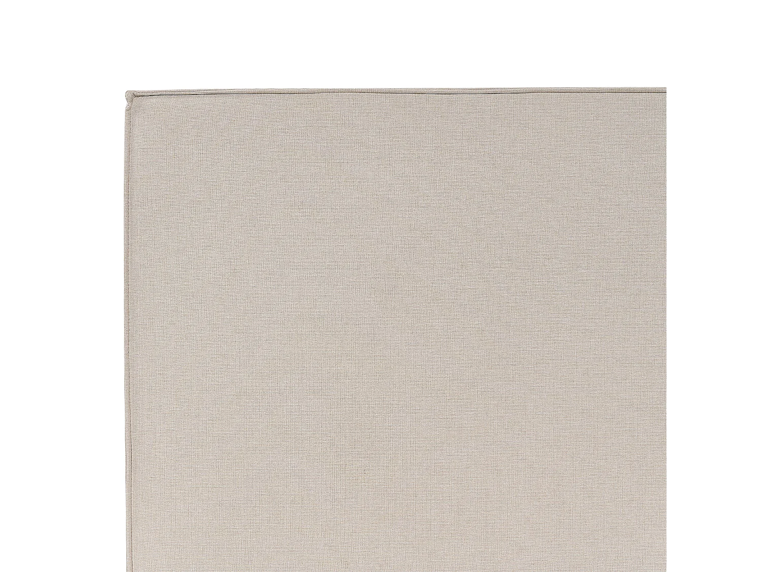 Lit ottoman Tissu MOISSAC 160 x 200 cm Beige