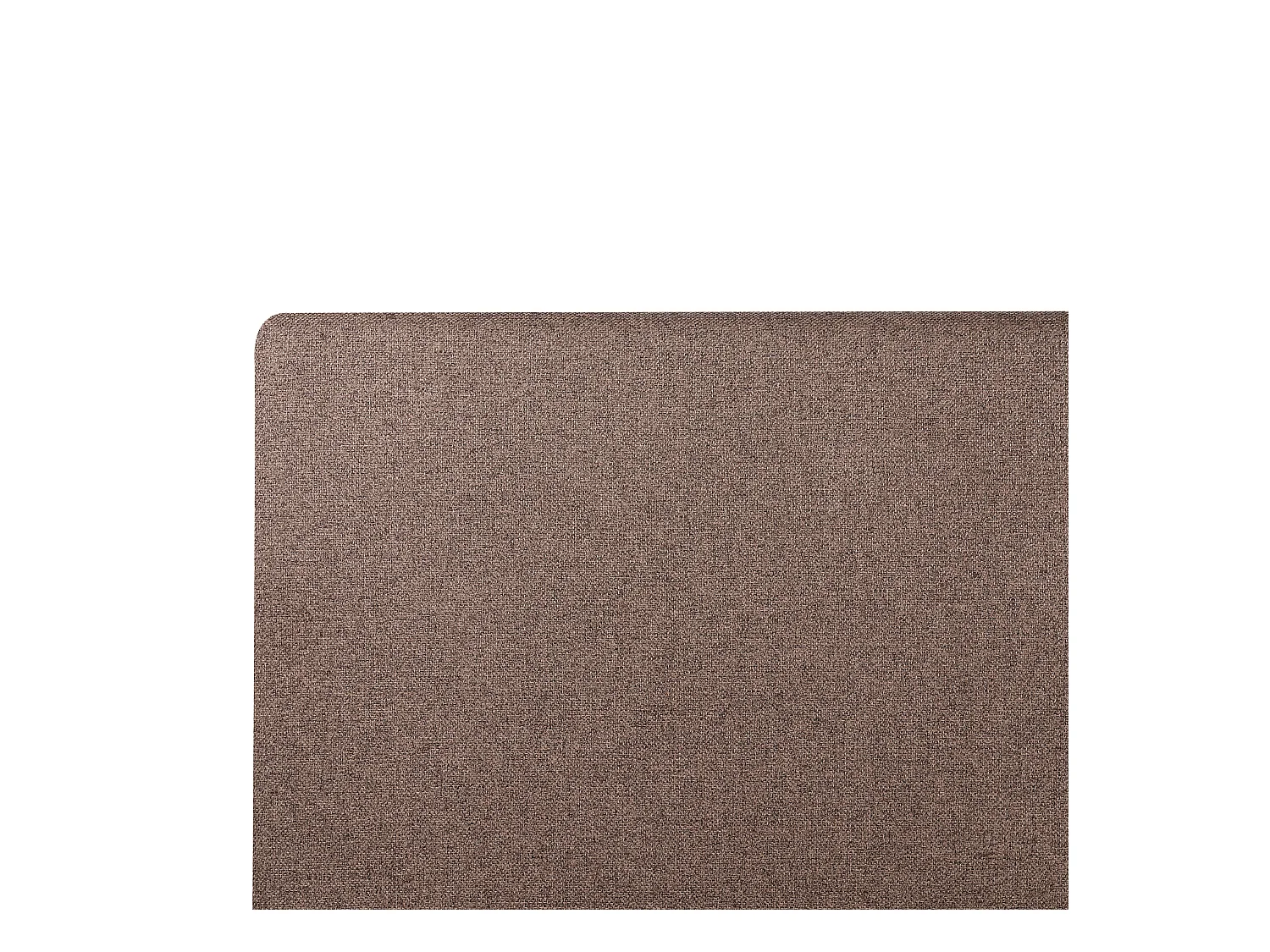 Bett mit Stauraum Stoff CAMPAGNE 160 x 200 cm Dunkelbraun