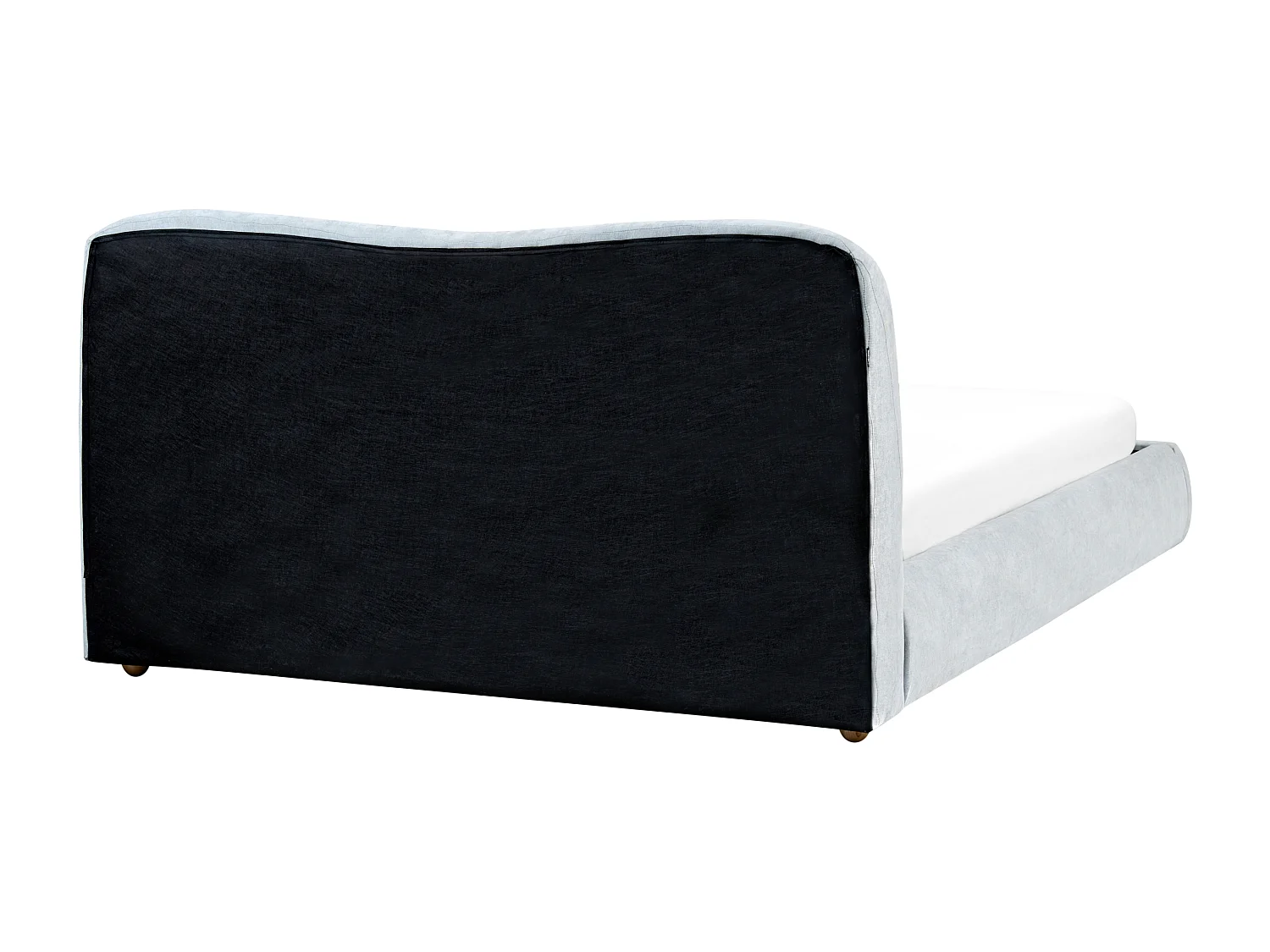 Bett mit Stauraum Stoff BLAGNAC 160 x 200 cm Hellblau