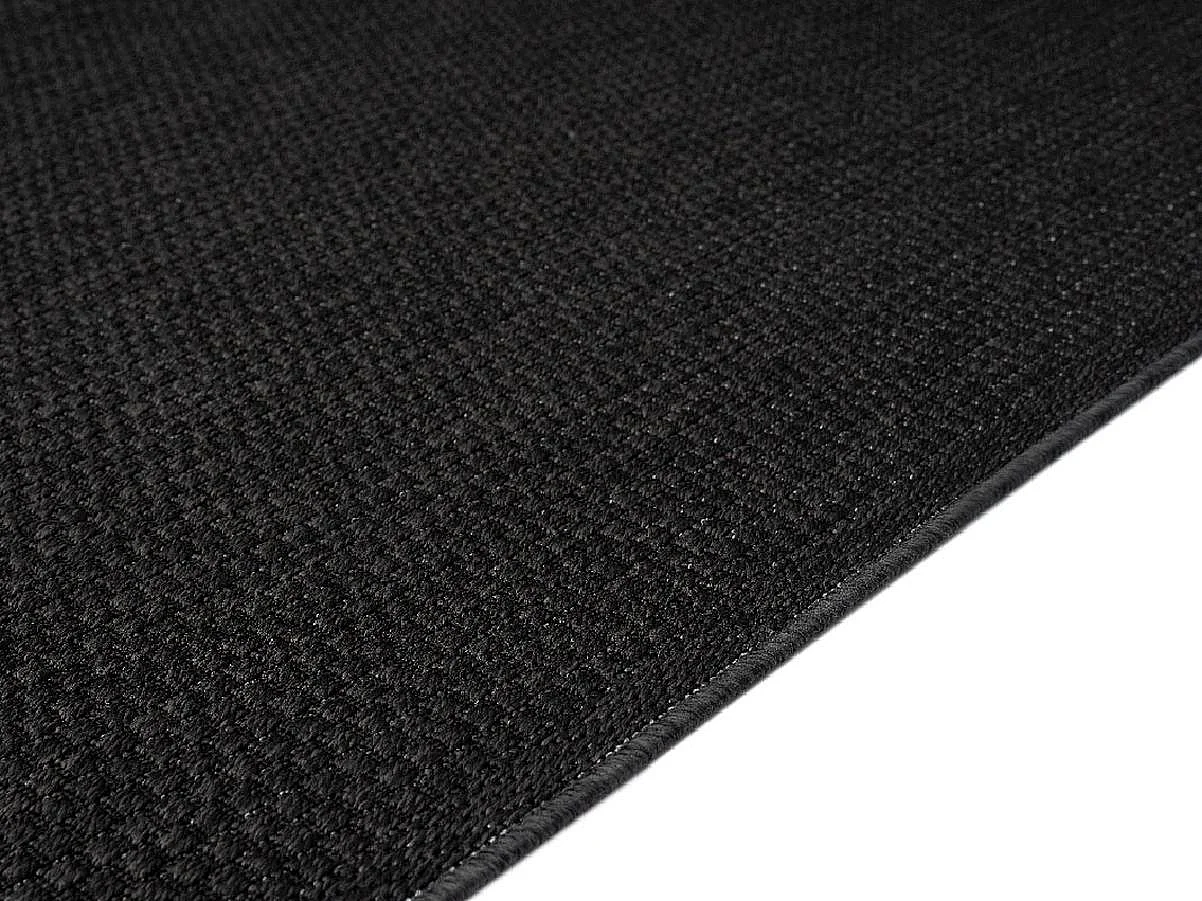 Tapis Toulouse d'extérieur uni, Anthracite, 160 x 220 cm