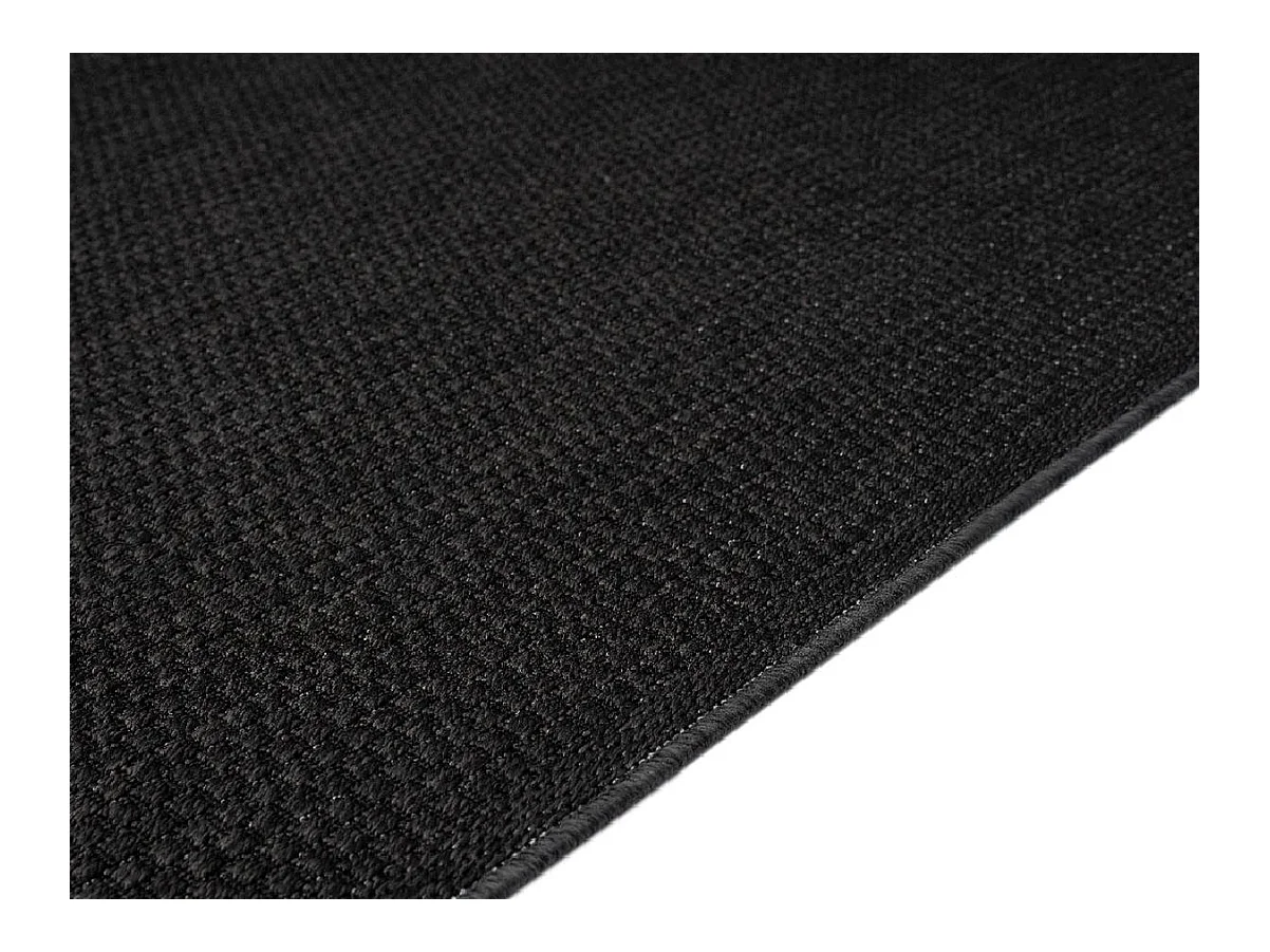 Tapis Toulouse d'extérieur uni, Anthracite, 140 x 200 cm
