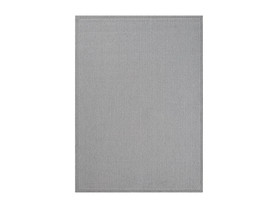 Tapis Toulouse d'extérieur uni, Gris, 200 x 280 cm