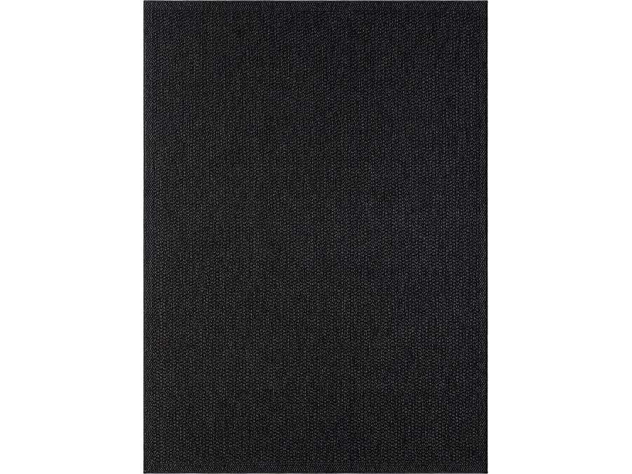 Tapis Toulouse d'extérieur uni, Anthracite, 80 x 150 cm