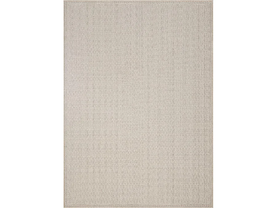 Tapis Toulouse d'extérieur uni, Beige, 140 x 200 cm