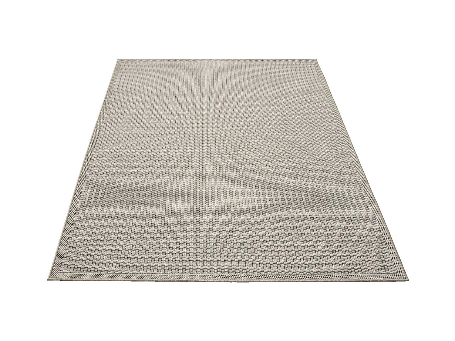 Tapis Toulouse d'extérieur uni, Beige, 160 x 220 cm