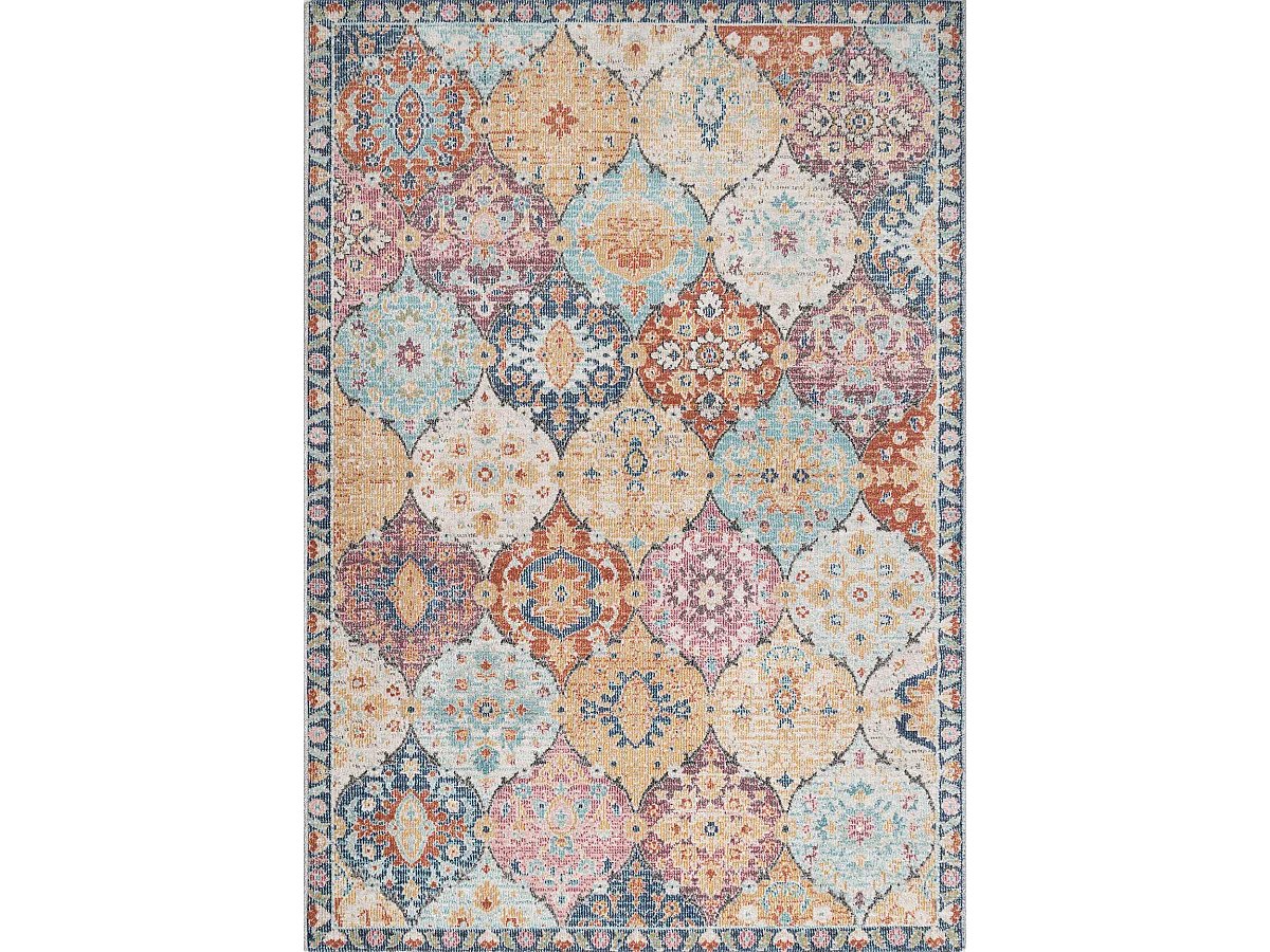Tapis Palma d'extérieur Vintage, Multi, 200 x 290 cm