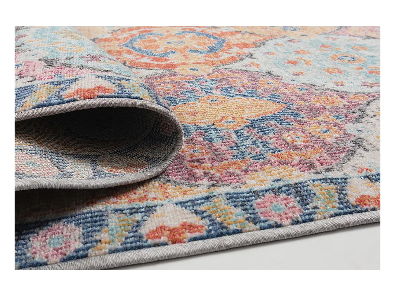 Tapis Palma d'extérieur Vintage, Multi, 120 x 170 cm