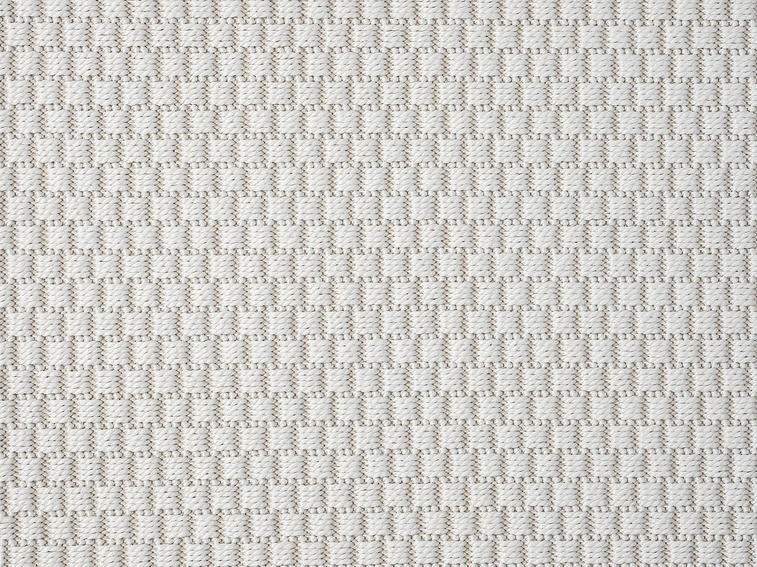 Tapete Exterior Toulouse, Uni, Creme, 120 cm, Redondo