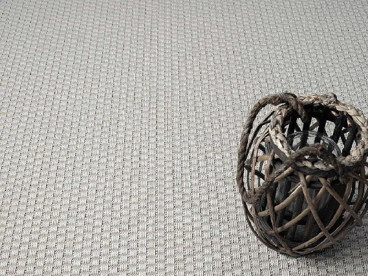 Tapis Toulouse d'extérieur uni, Crème, 140 x 200 cm