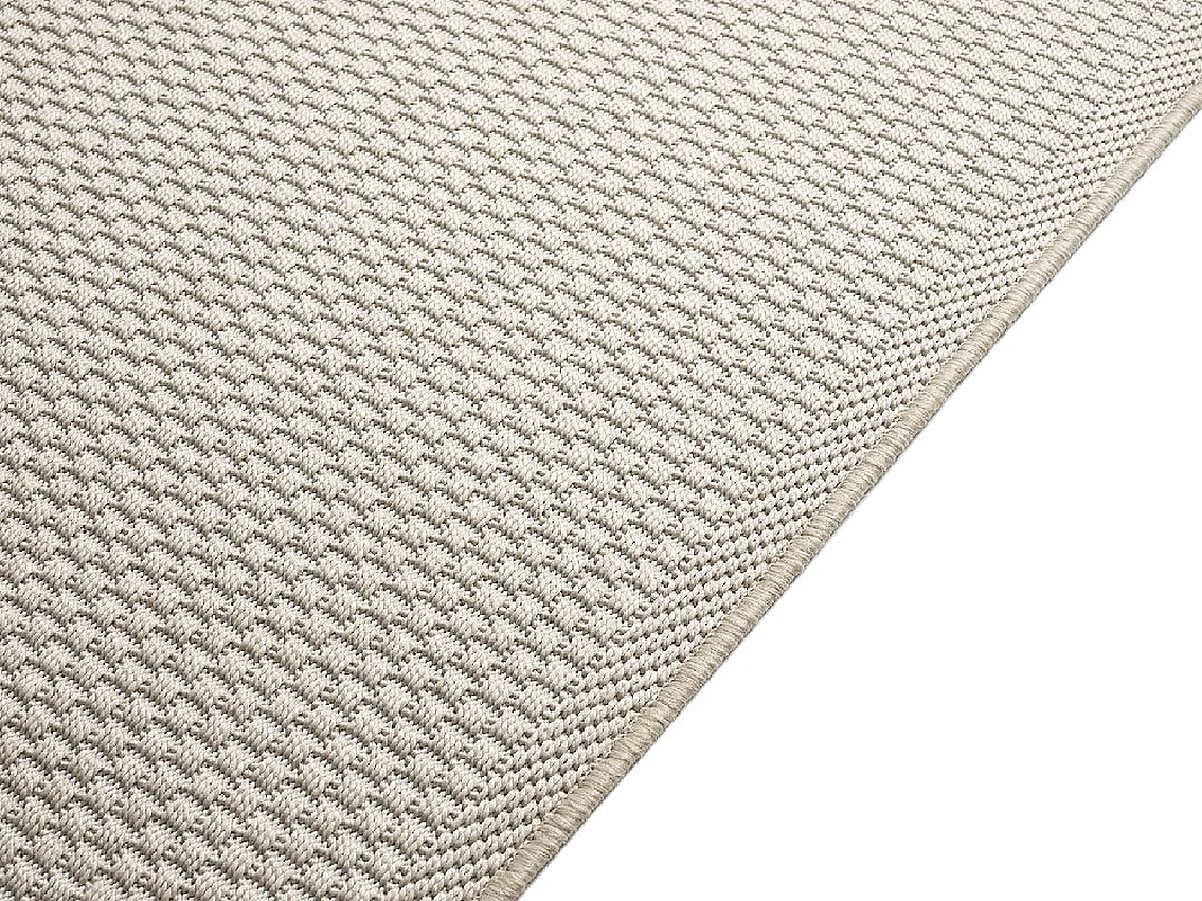 Tapis Toulouse d'extérieur uni, Beige, 80 x 200 cm