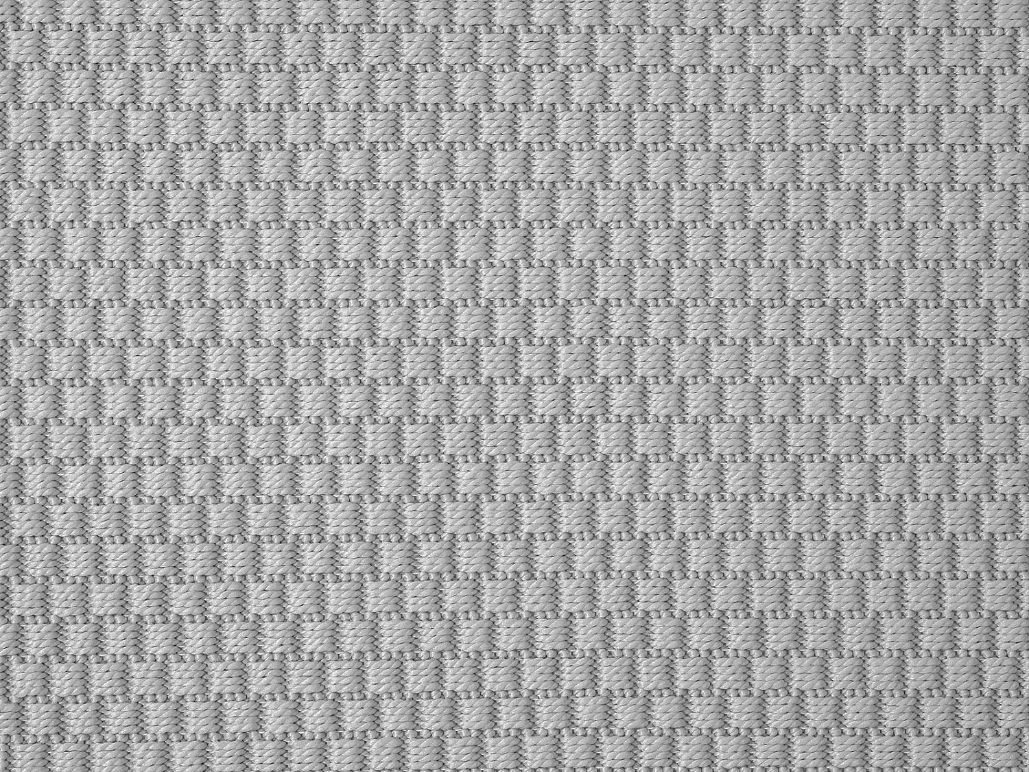 Tapis Toulouse d'extérieur uni, Gris, 120 cm, Rond