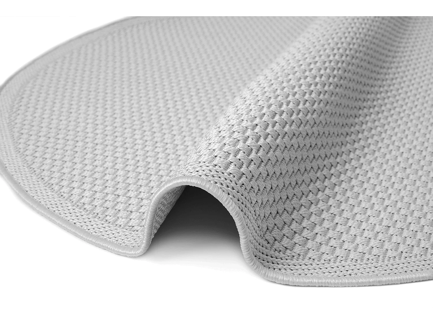 Dywan Toulouse Zewnętrzny, Uni, Szary, 120 cm, Wokół