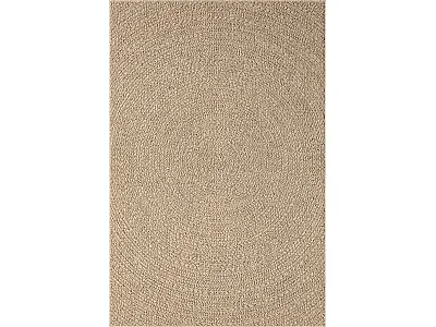 Tapijt Kansas Buiten Binnen Jute Optiek Weerbestendig - Natuur - 240 x 340 cm