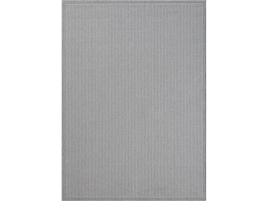 Tapis Toulouse d'extérieur uni, Gris, 80 x 150 cm