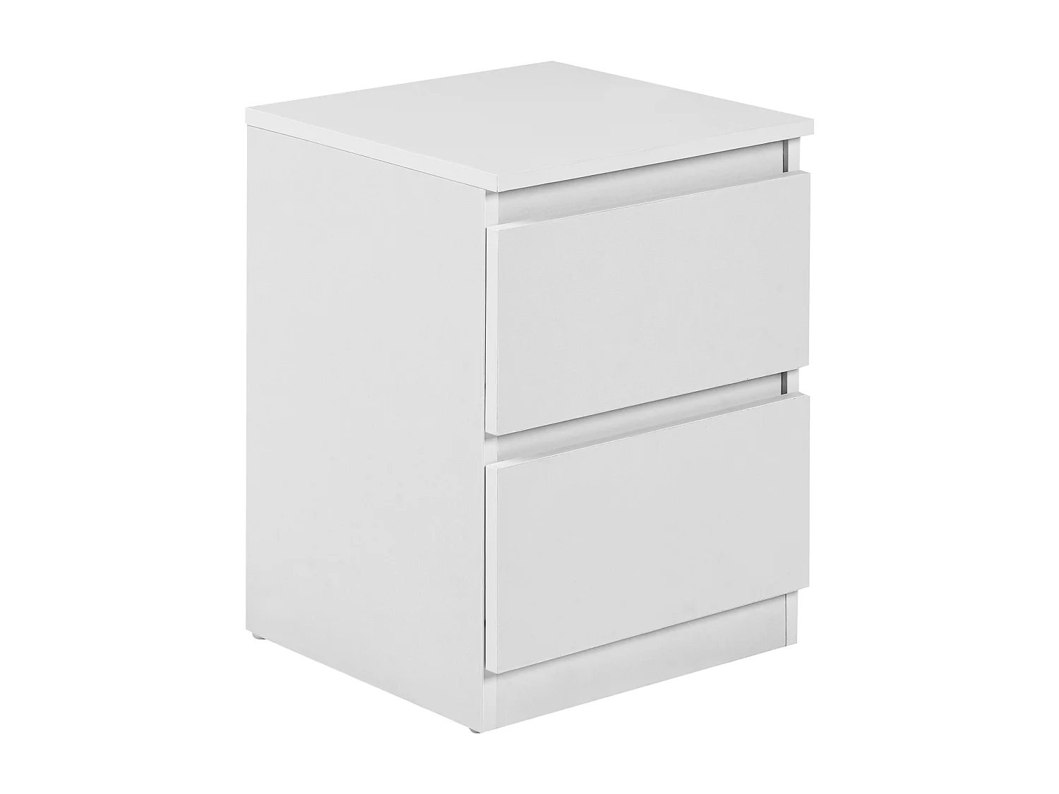 Table de nuit à 2 tiroirs WINNIPEG Blanc