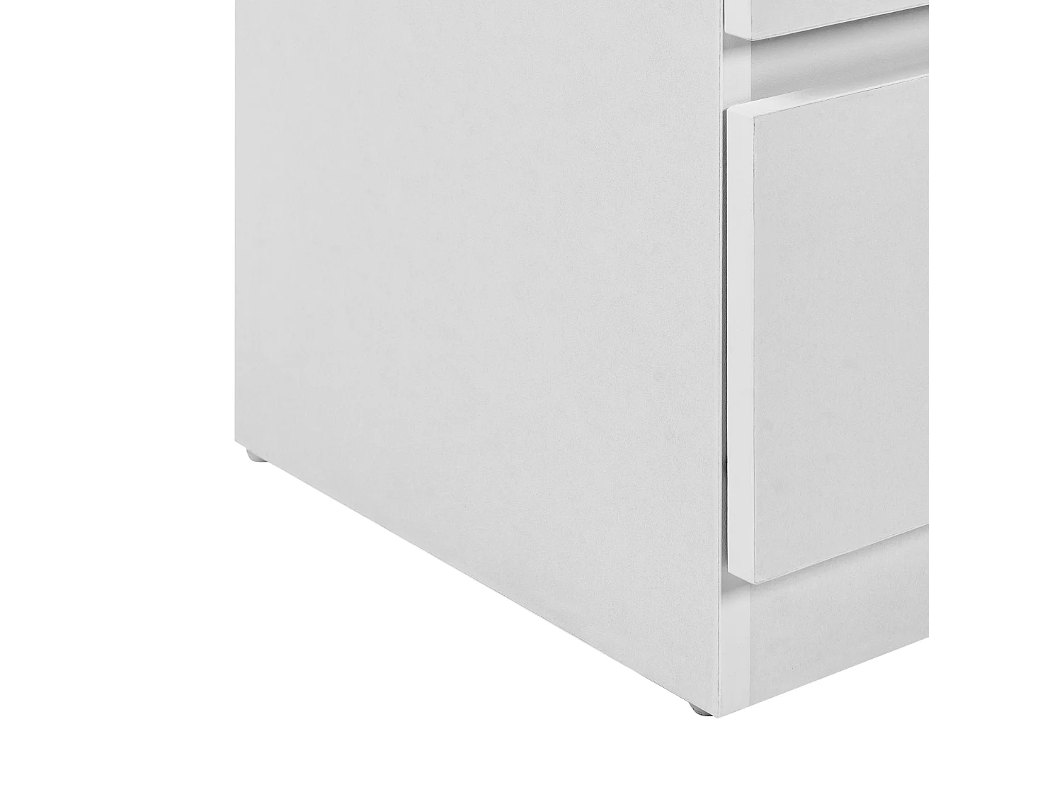 Table de nuit à 2 tiroirs WINNIPEG Blanc