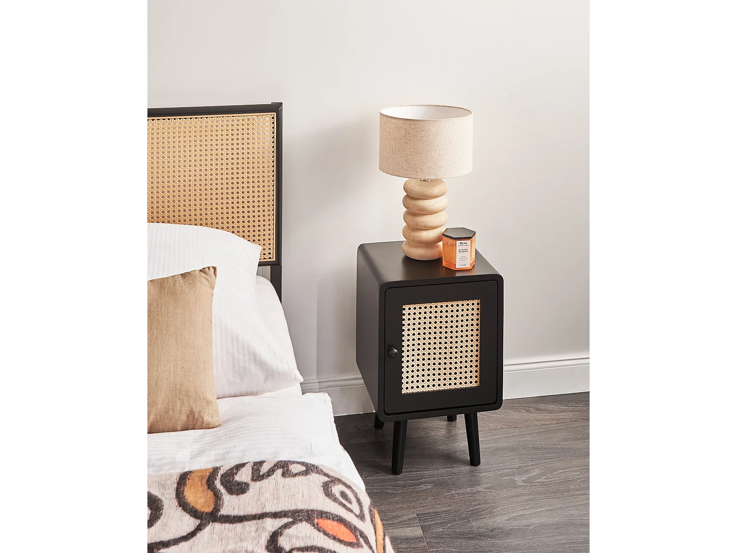 Nachttisch LEFROY Schwarz