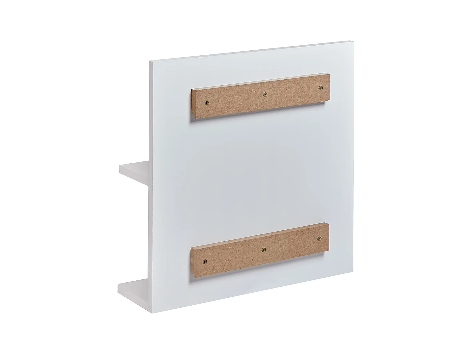 Specchio da parete con ripiano PELOTAS 45 cm 45 cm Bianco