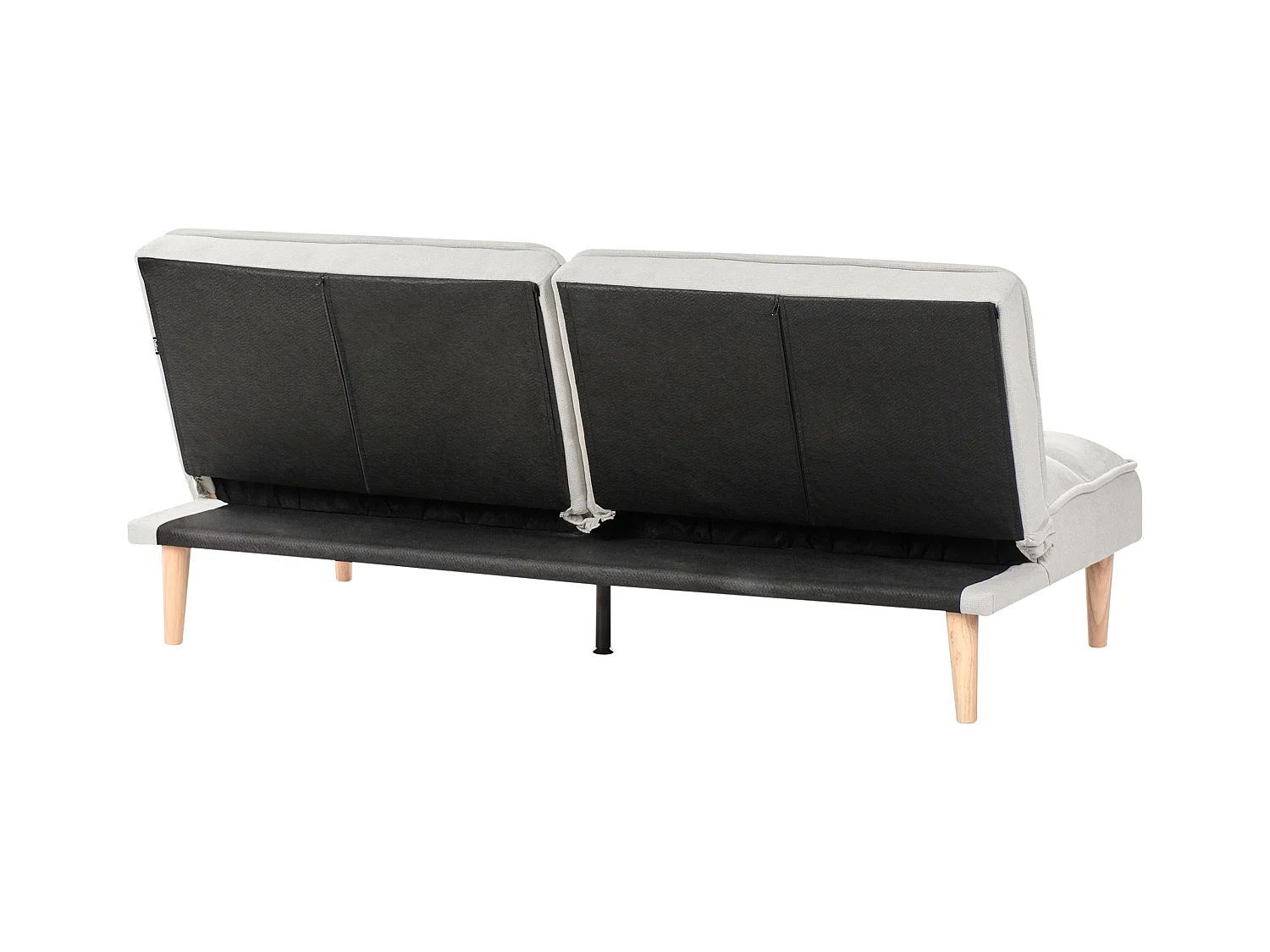 Canapé-lit 3 places SILJAN Tissu Blanc cassé