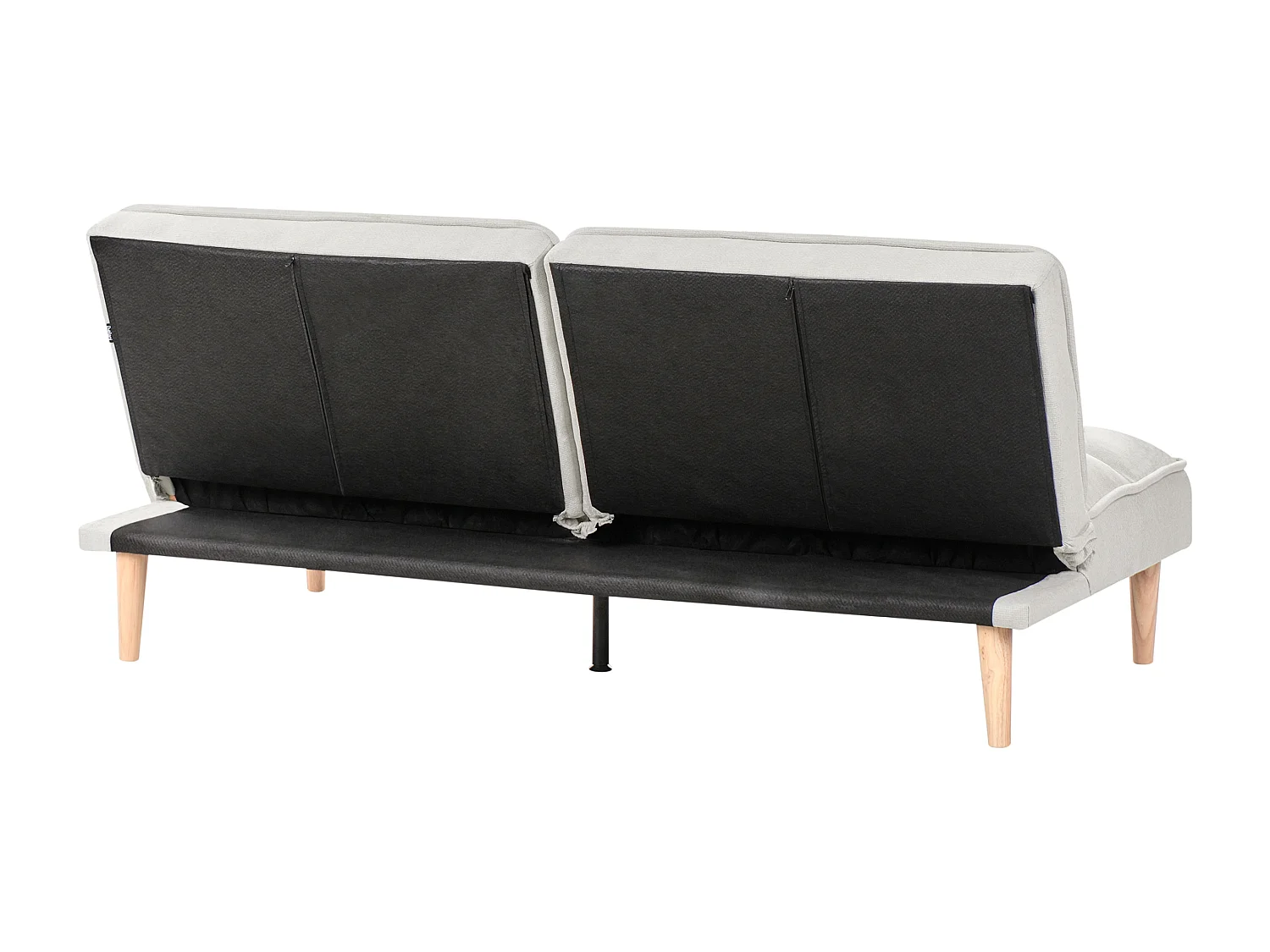 Canapé-lit 3 places SILJAN Tissu Blanc cassé