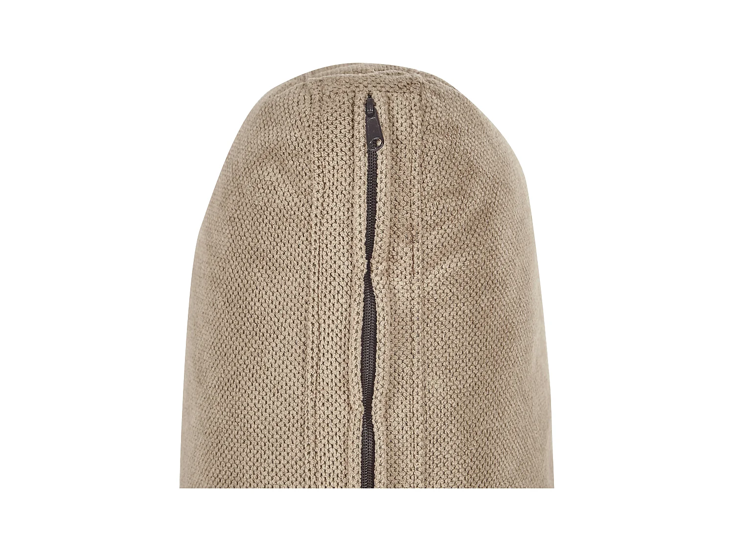 Canapé-lit 2 places INNVIK Tissu Marron avec rangement