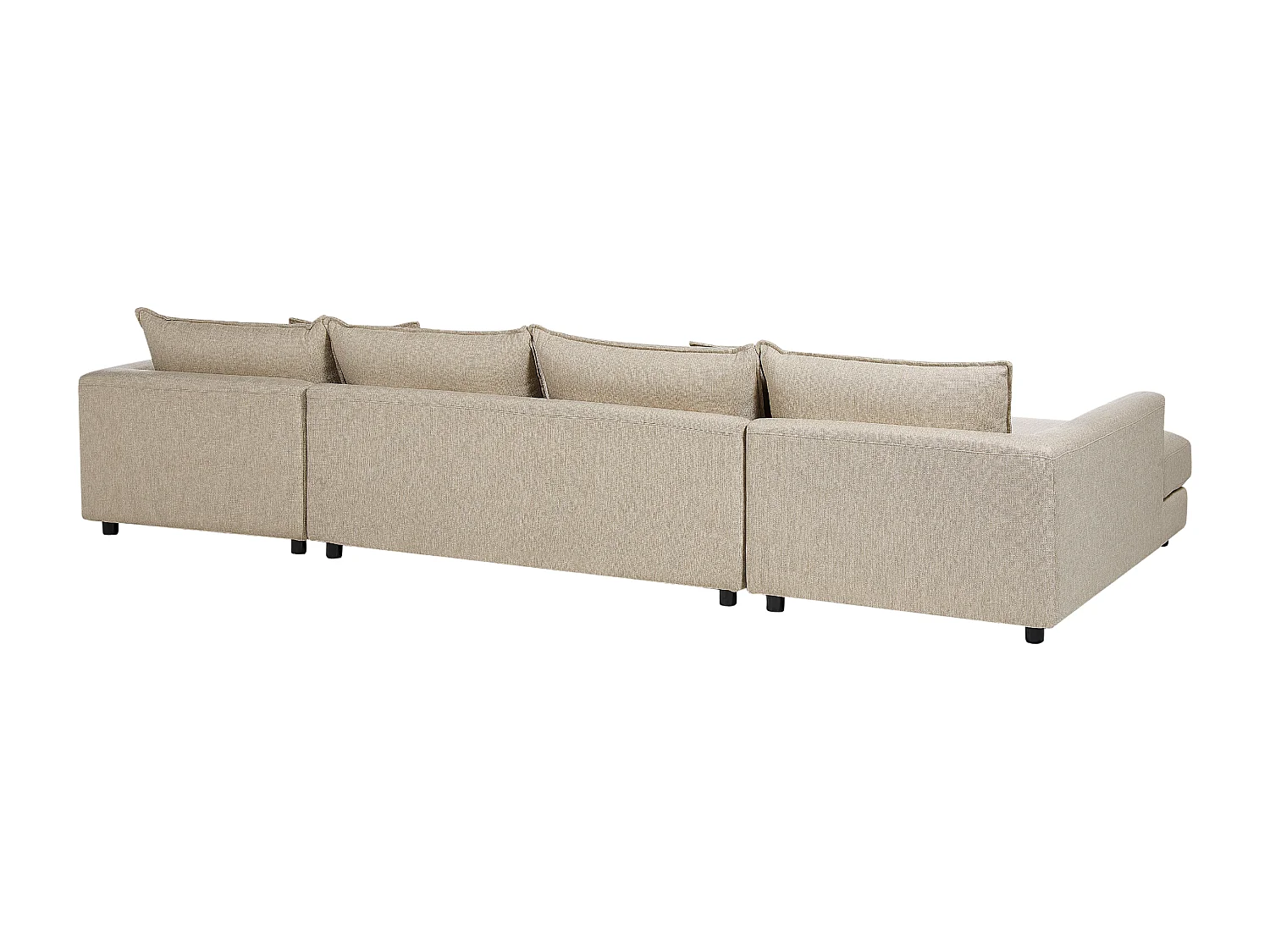 Divano angolare LILVIKEN Tessuto Beige 5 posti