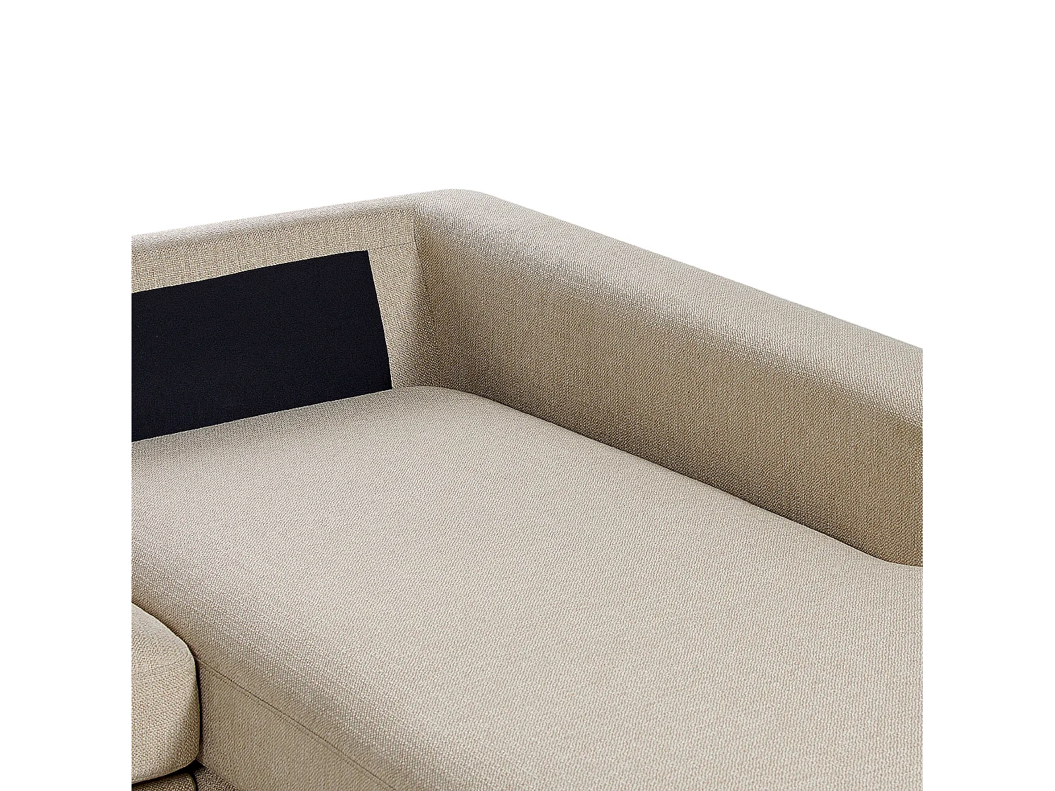 Canapé d'angle 5 places LILVIKEN Tissu Beige