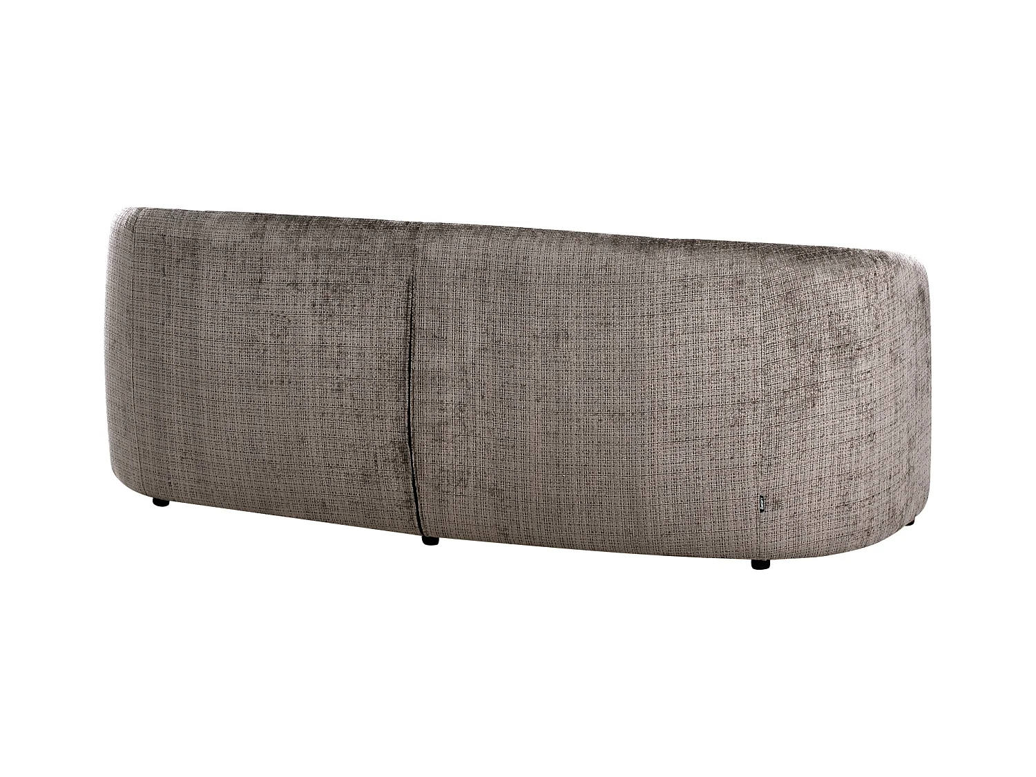 3 places ROSET Tissu Marron