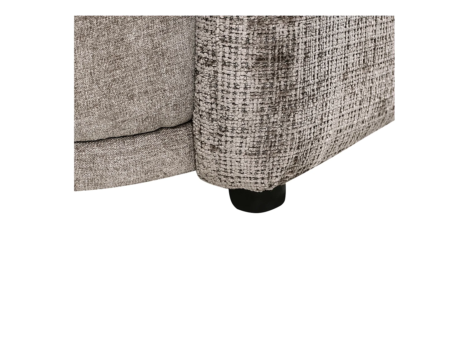 3 places ROSET Tissu Marron