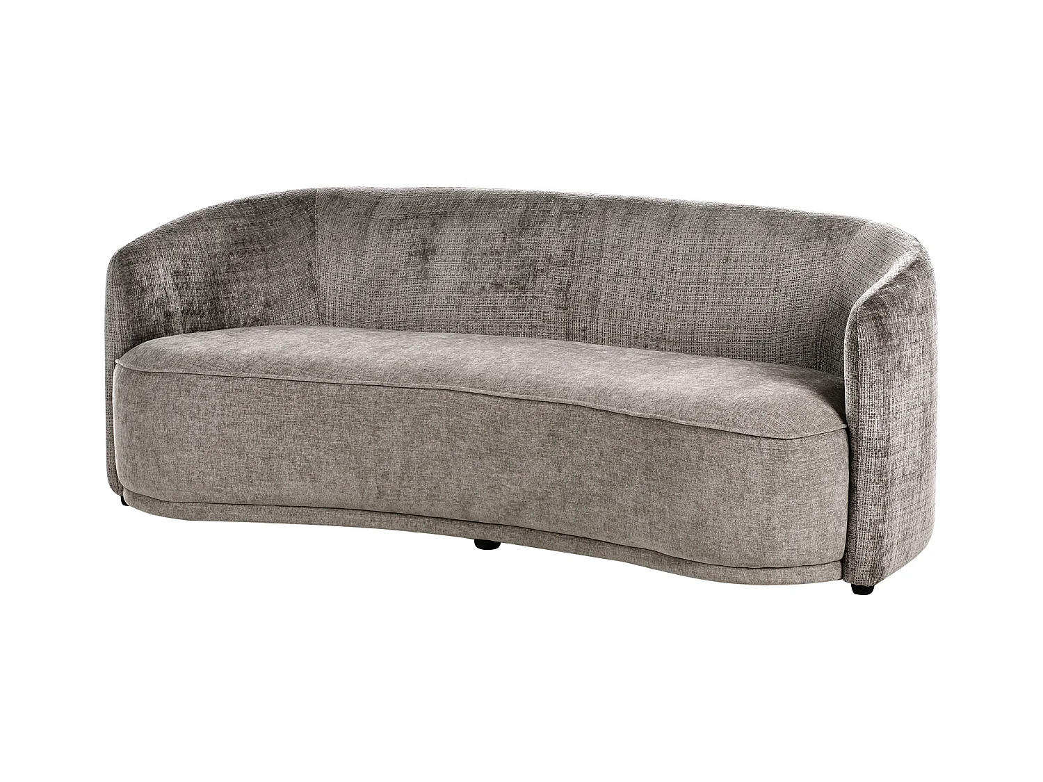 3 places ROSET Tissu Marron
