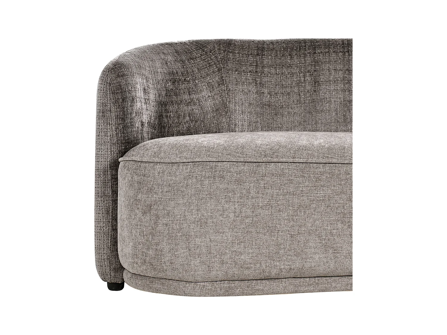 3 places ROSET Tissu Marron