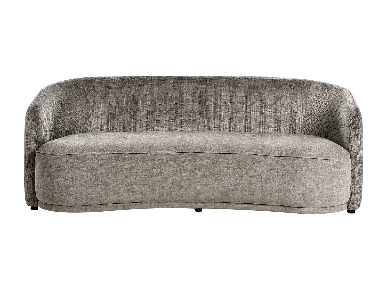 3 places ROSET Tissu Marron