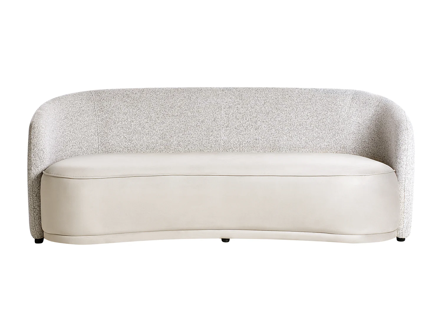 ROSET Tela Beige claro 3 plazas