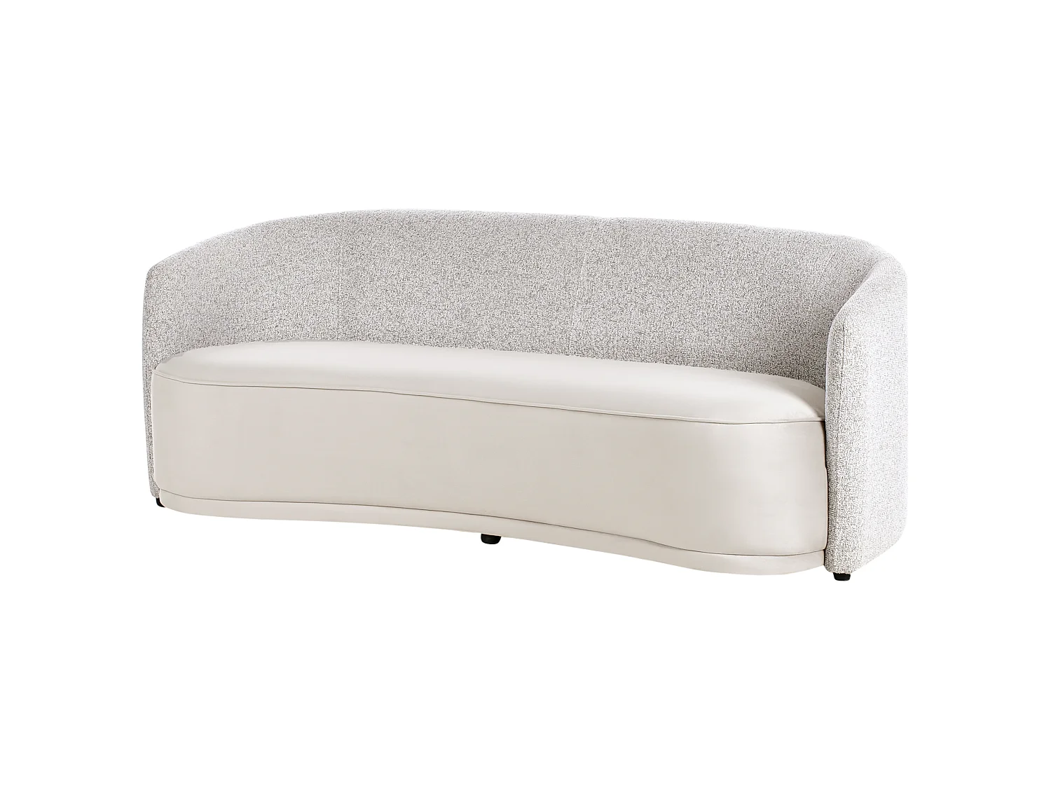 ROSET Tela Beige claro 3 plazas