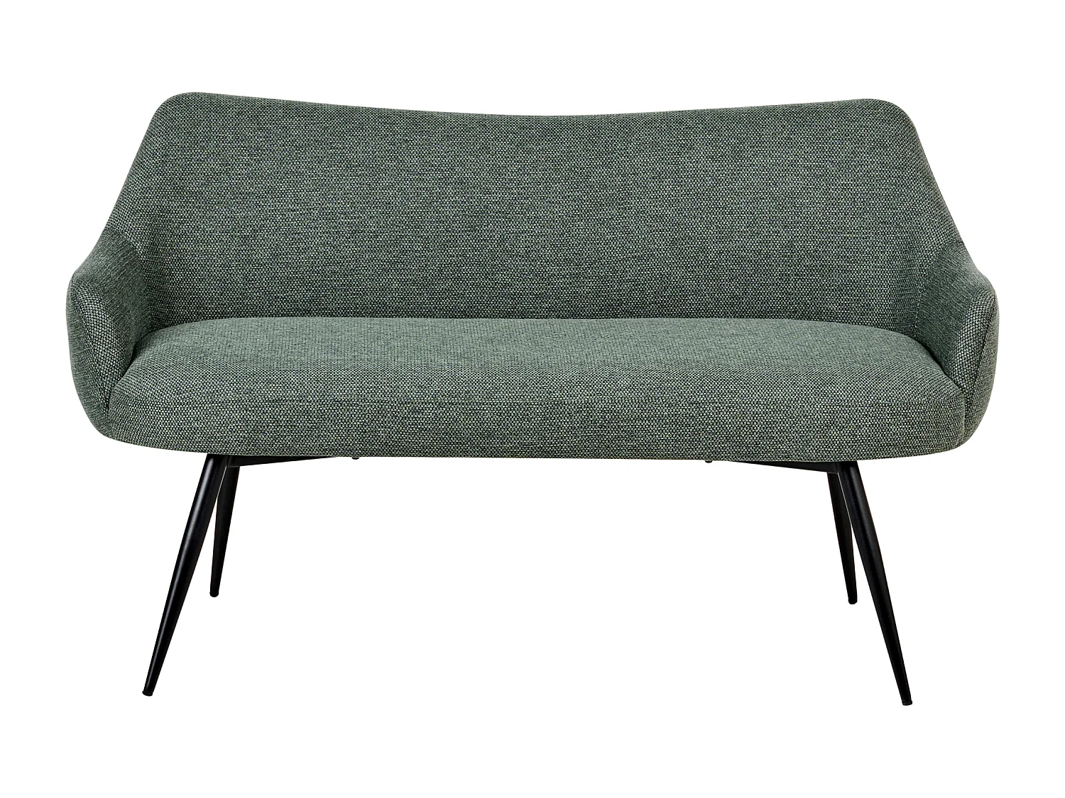 Canapé 2 places ARENDAL Tissu Vert