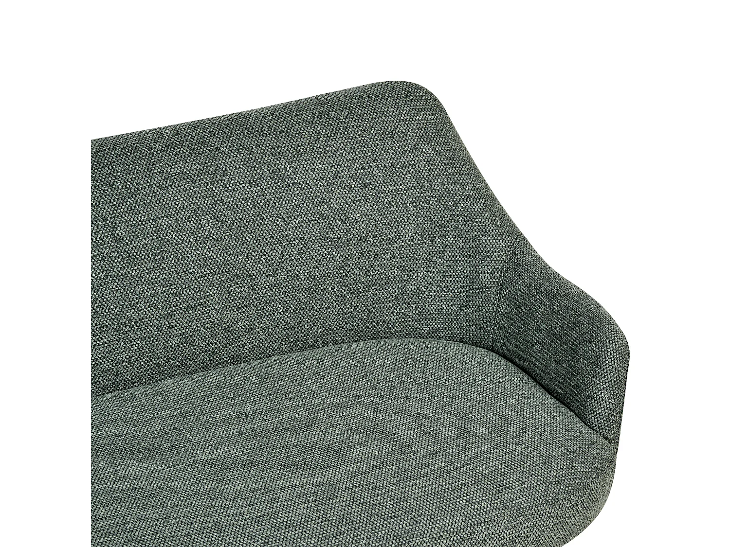 Canapé 2 places ARENDAL Tissu Vert