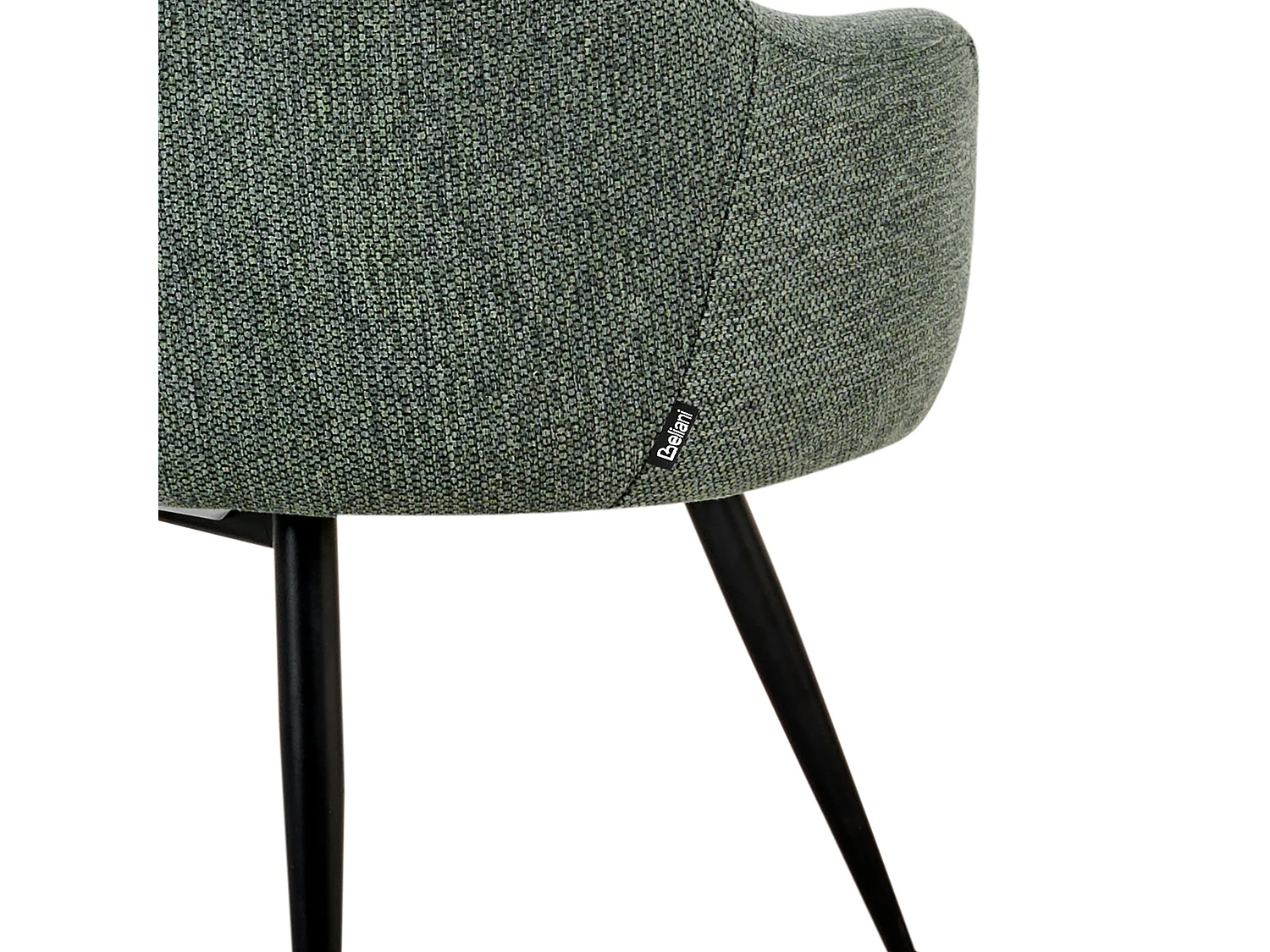 Canapé 2 places ARENDAL Tissu Vert