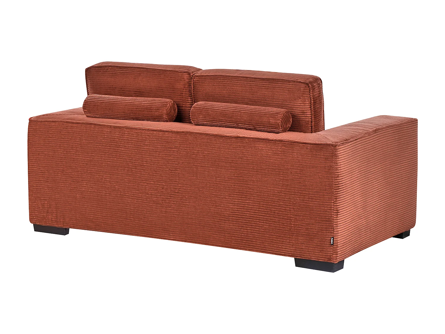 2 places VIKRAN Velours côtelé Marron doré