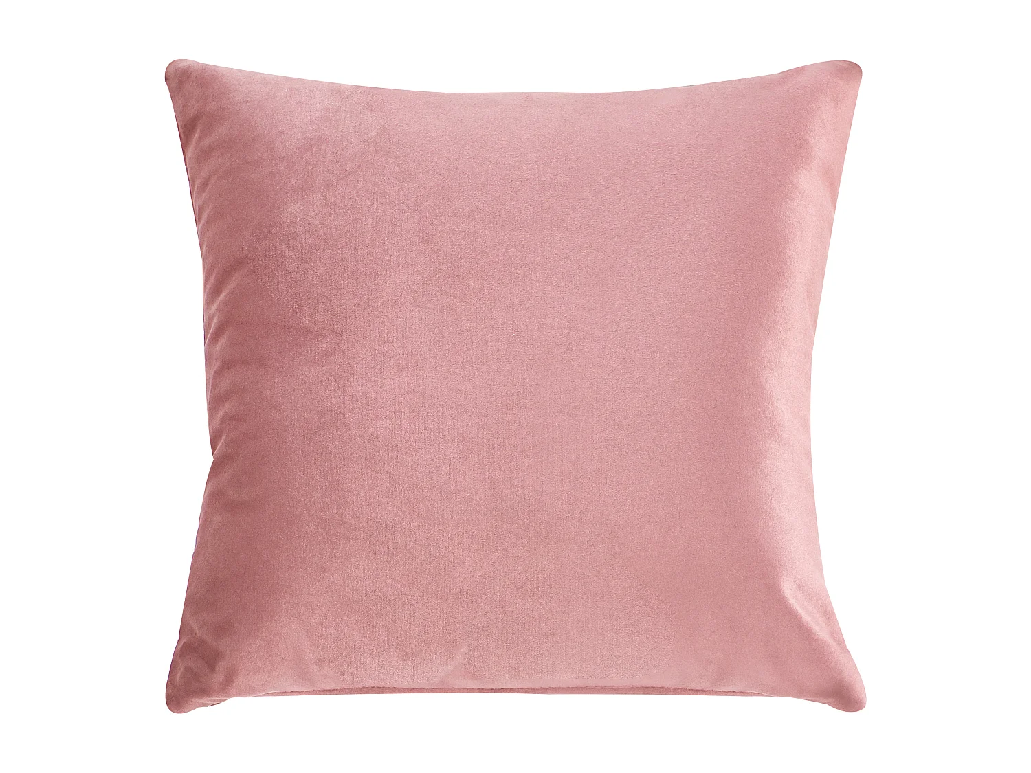 Sofa LUVOS Samtstoff Rosa 3-Sitzer
