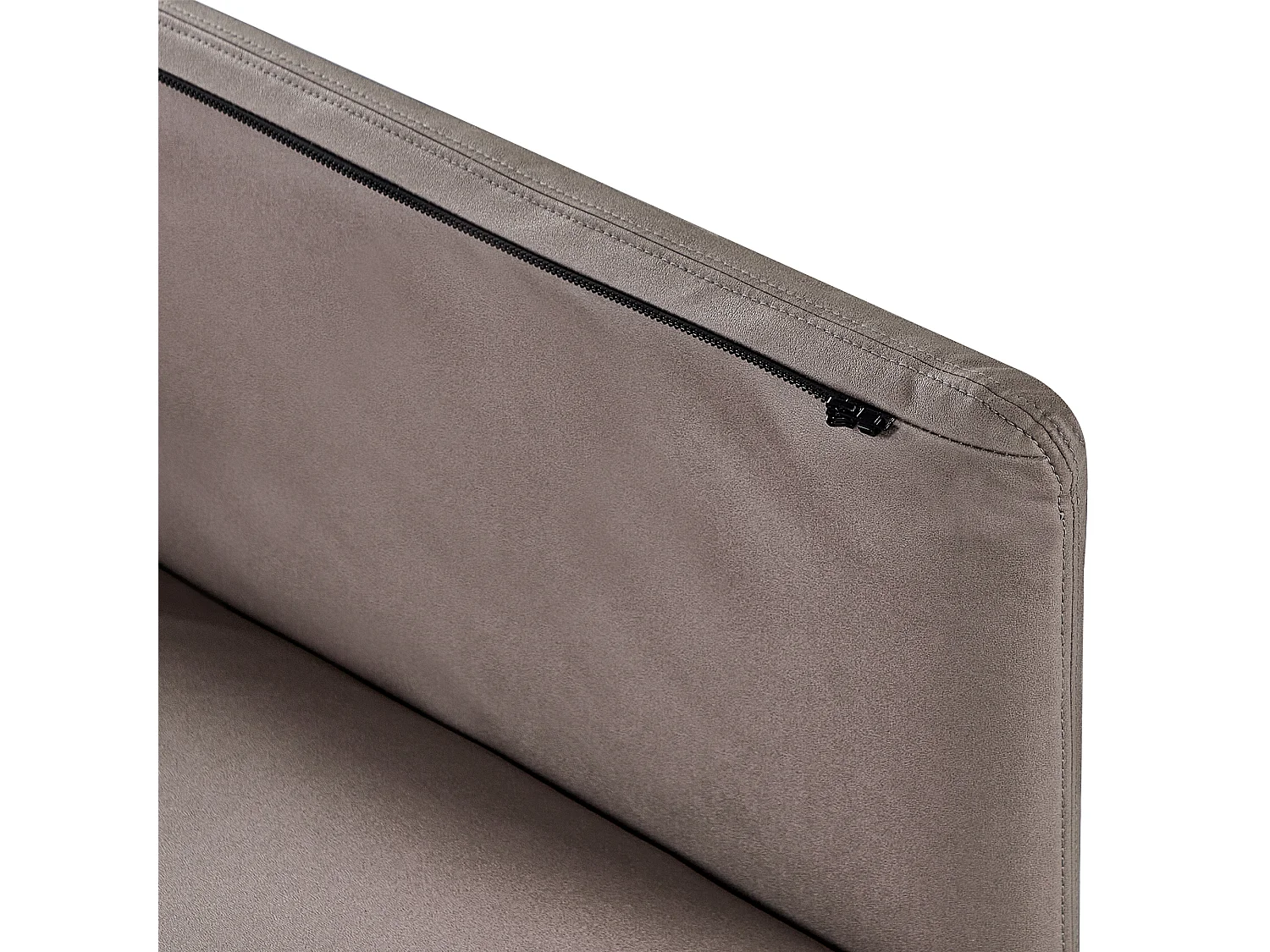 REVSNES Kunstleder Braun 3-Sitzer